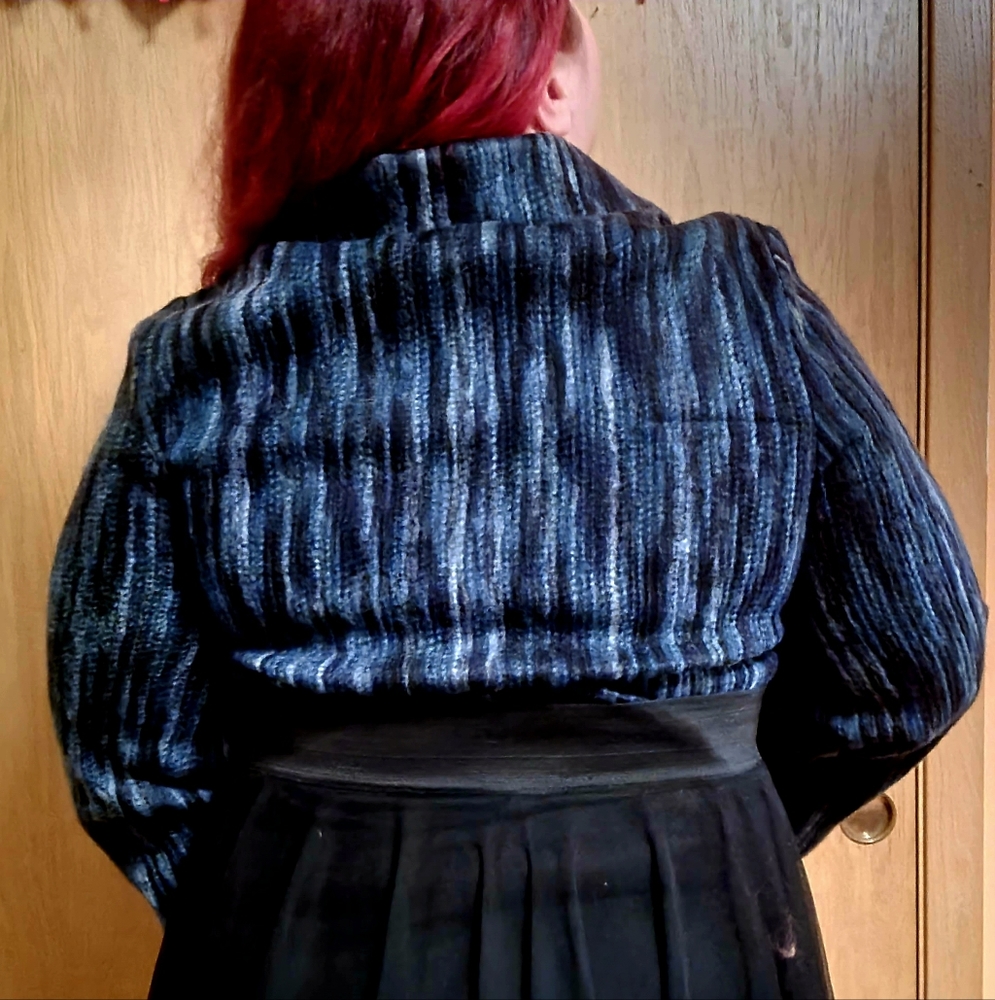 Travelsmith Medium Jacket Blue Button - image 8